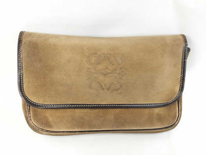 LOEWE Suede Second Bag Second Bag