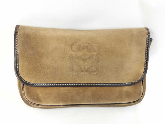 LOEWE Suede Second Bag Second Bag
