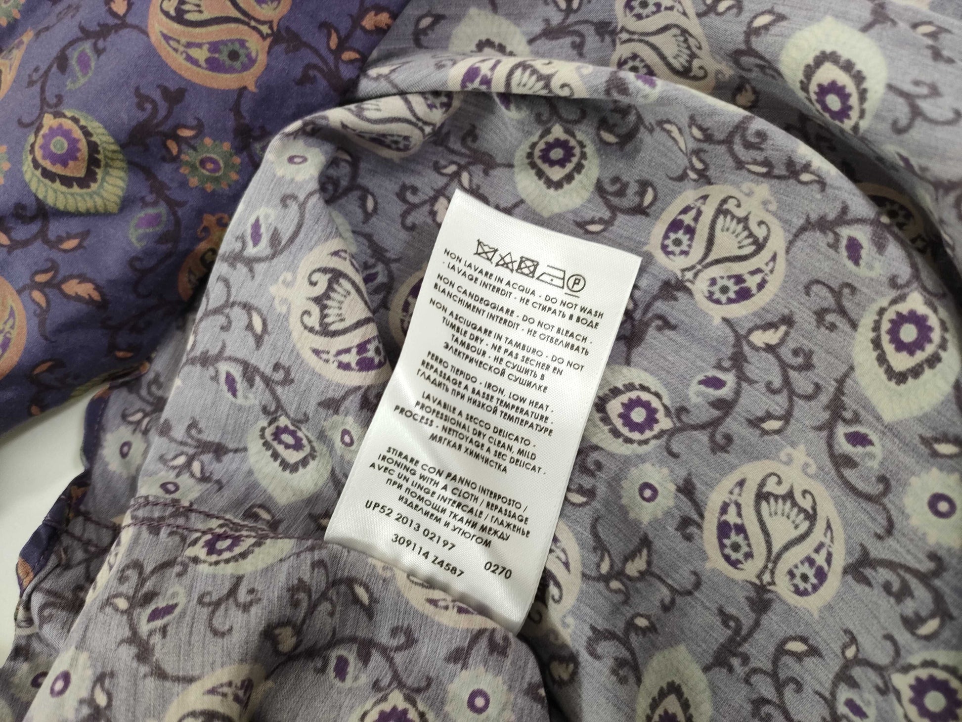 GUCCI Silk Shirt, All-Over Print Shirt