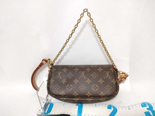 LOUIS VUITTON Monogram Ivy Wallet Chain M81911 RFID Enabled Shoulder Bag