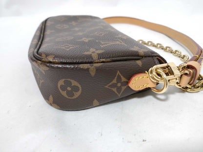 LOUIS VUITTON Monogram Ivy Wallet Chain M81911 RFID Enabled Shoulder Bag