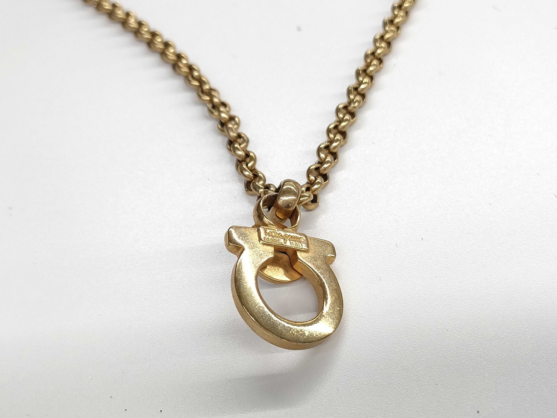 Salvatore Ferragamo Gancini Pearl Necklace