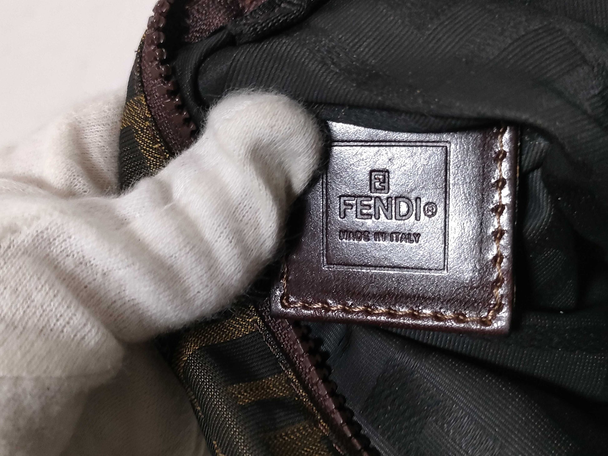 FENDI Zucca Mini Handbag