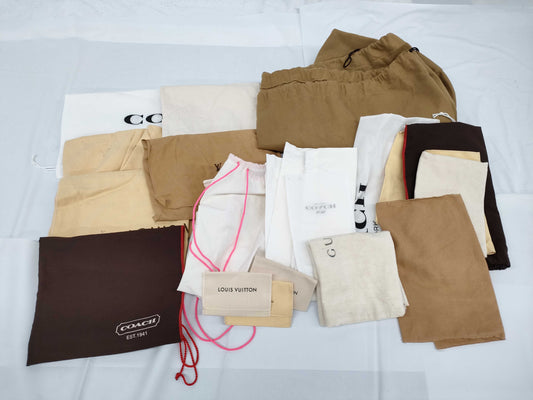 LOUIS VUITTON Cloth Bag Set, Storage Bags, and Empty Brand Boxes