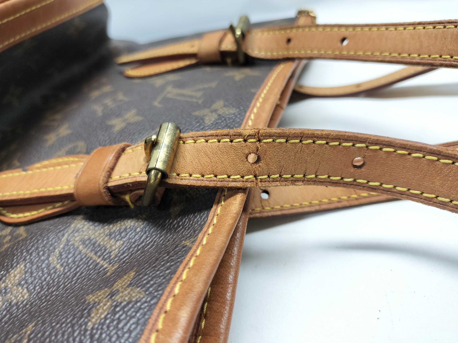 LOUIS VUITTON M42238 Monogram Bucket PM Shoulder Bag