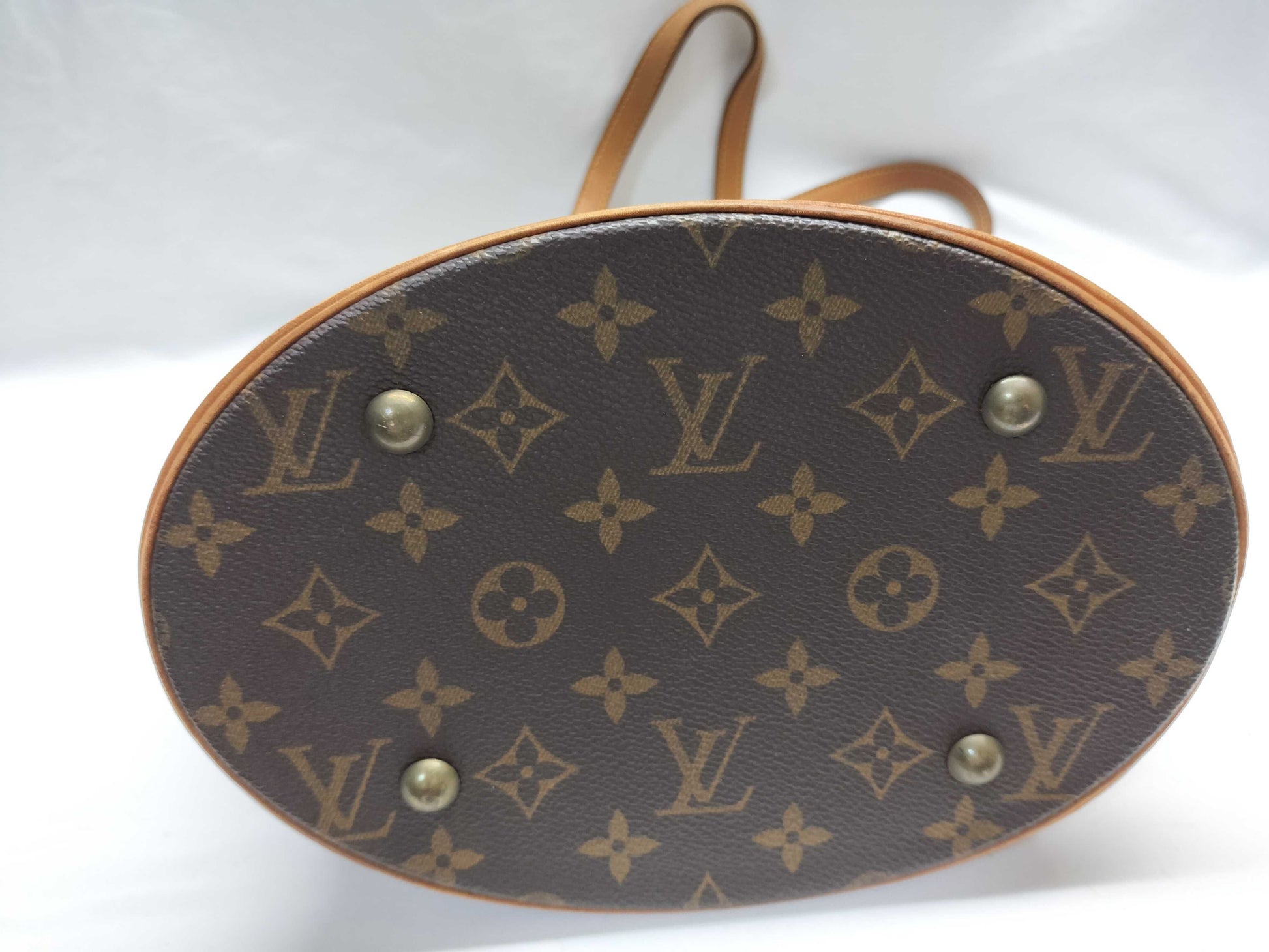LOUIS VUITTON M42238 Monogram Bucket PM Shoulder Bag