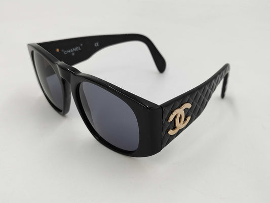 CHANEL Matelasse Sunglasses with Box Sunglasses/Eyewear