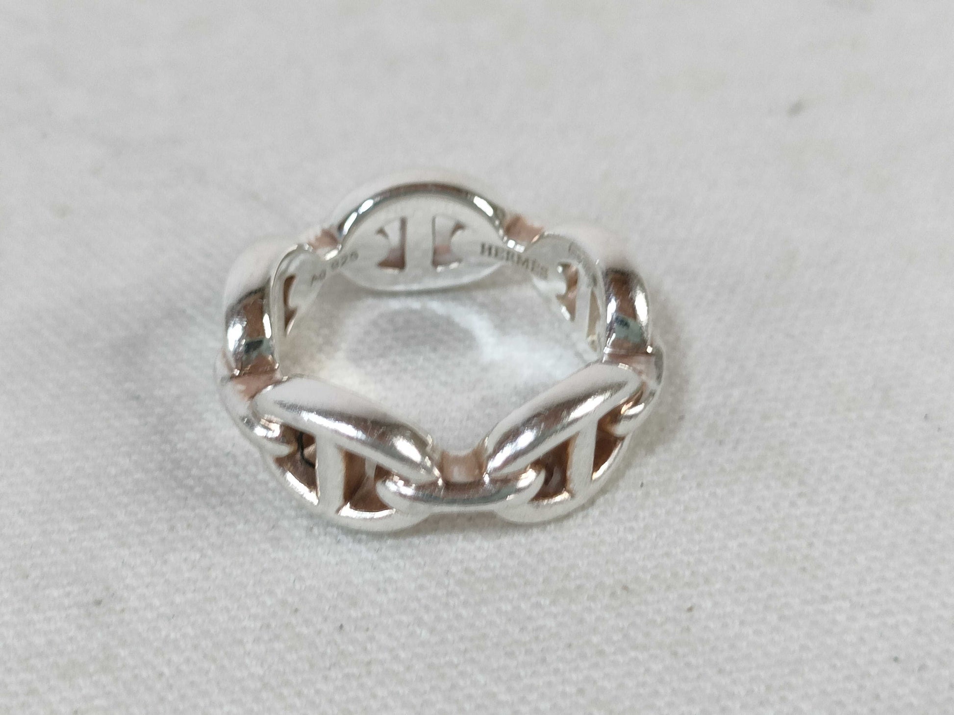 HERMES Chaine d'Ancre/Anchaine/48 5.6g Ring
