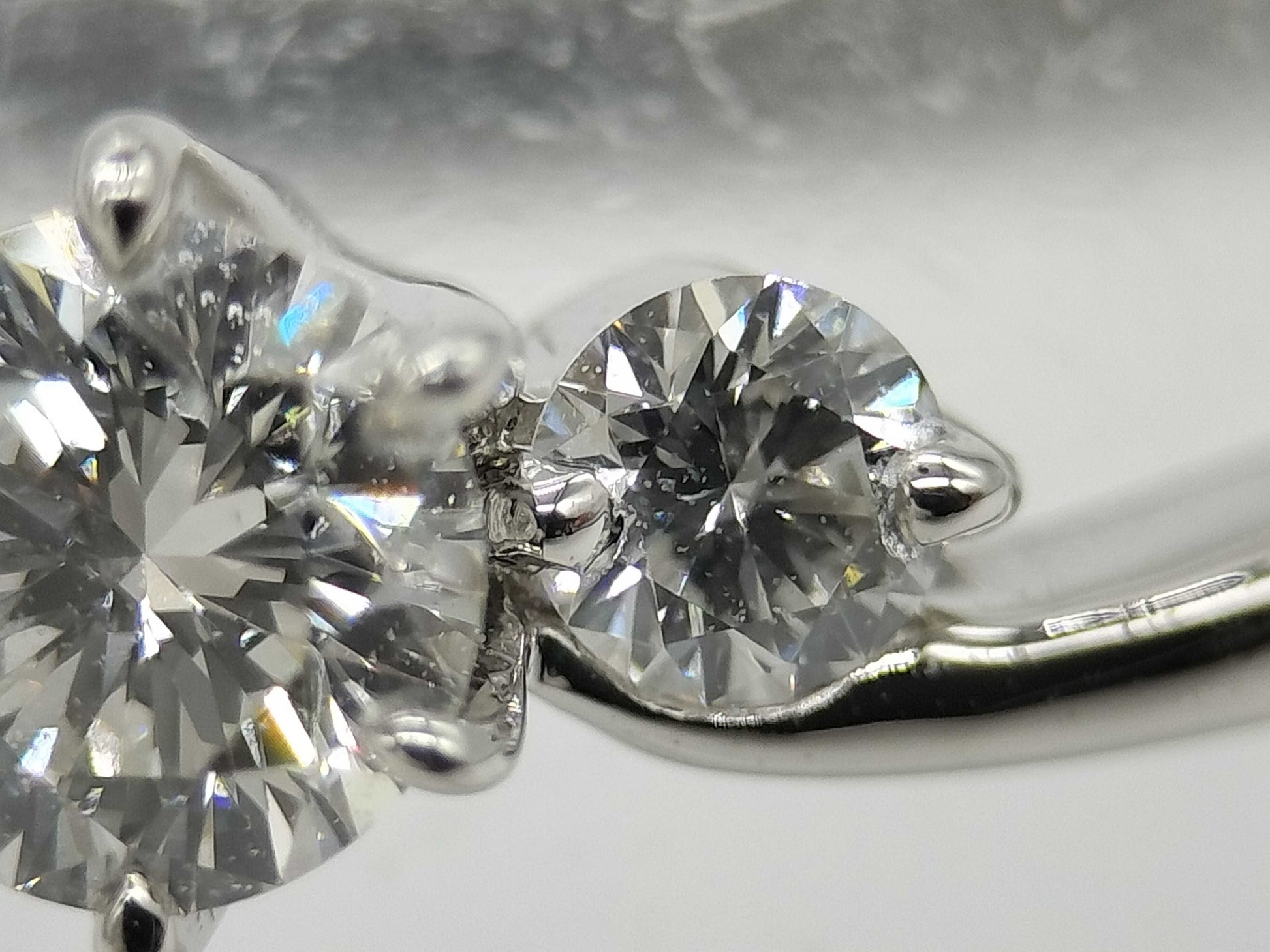 ROYAL ASSCHER D0.22ct FD0.10ct Pt950 3.1g Ring 