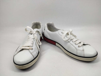 PRADA Men's Leather Logo Sneakers