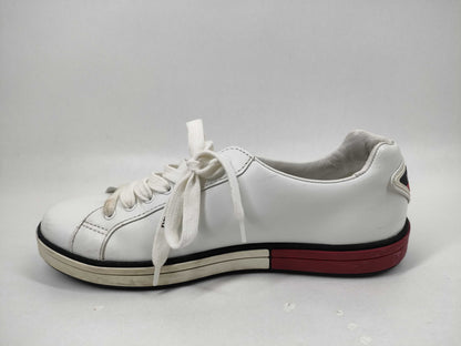 PRADA Men's Leather Logo Sneakers