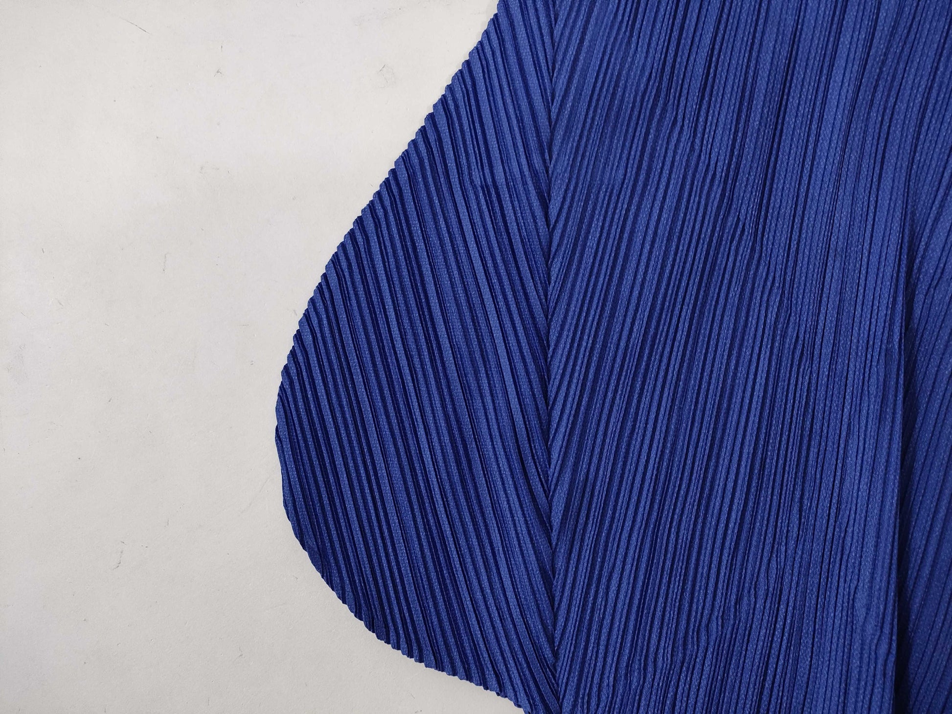 PLEATS PLEASE Pleats Please Top Blue 3/4 Sleeve Top