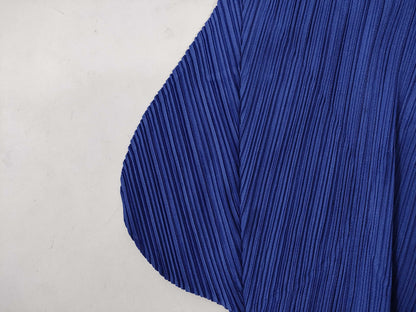 PLEATS PLEASE Pleats Please Top Blue 3/4 Sleeve Top