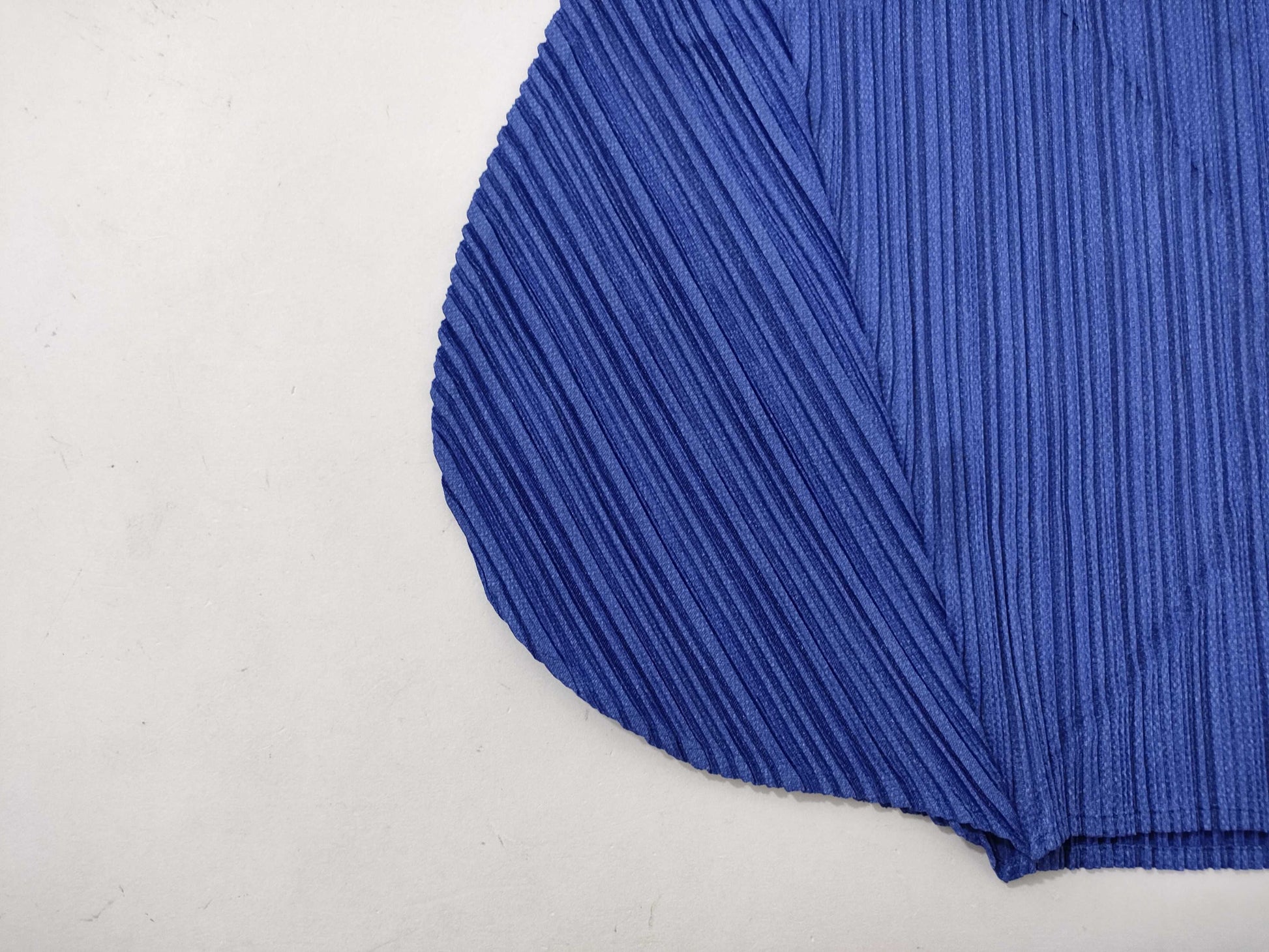 PLEATS PLEASE Pleats Please Top Blue 3/4 Sleeve Top