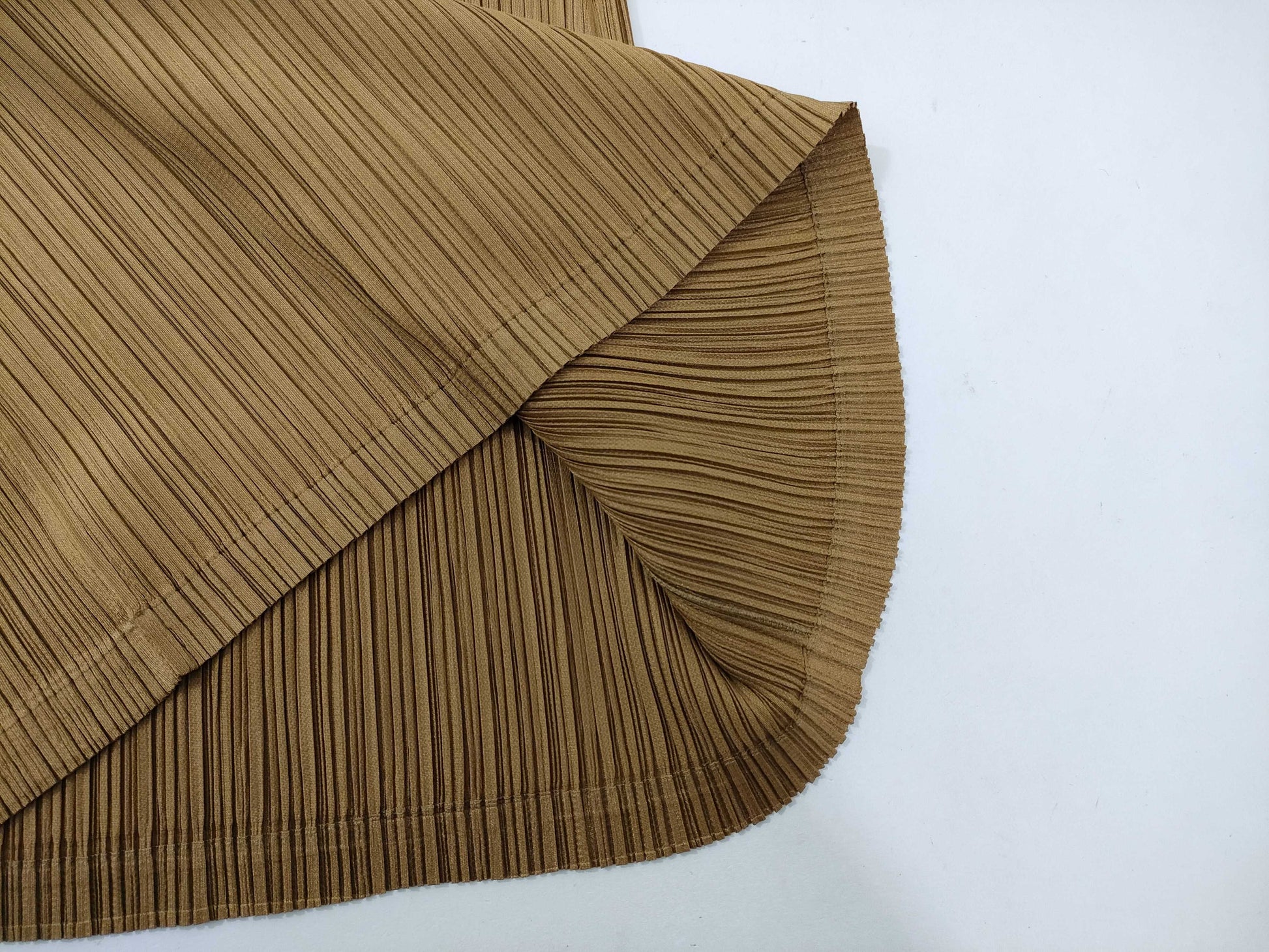 PLEATS PLEASE Brown Sleeveless Dress