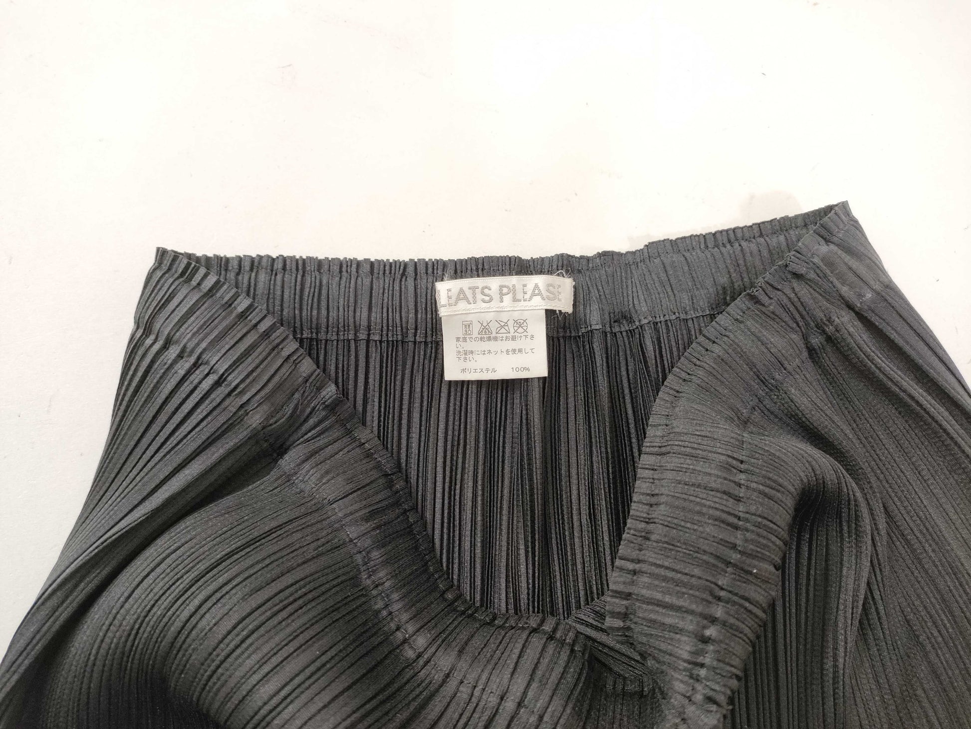 PLEATS PLEASE Mini Skirt Black Skirt