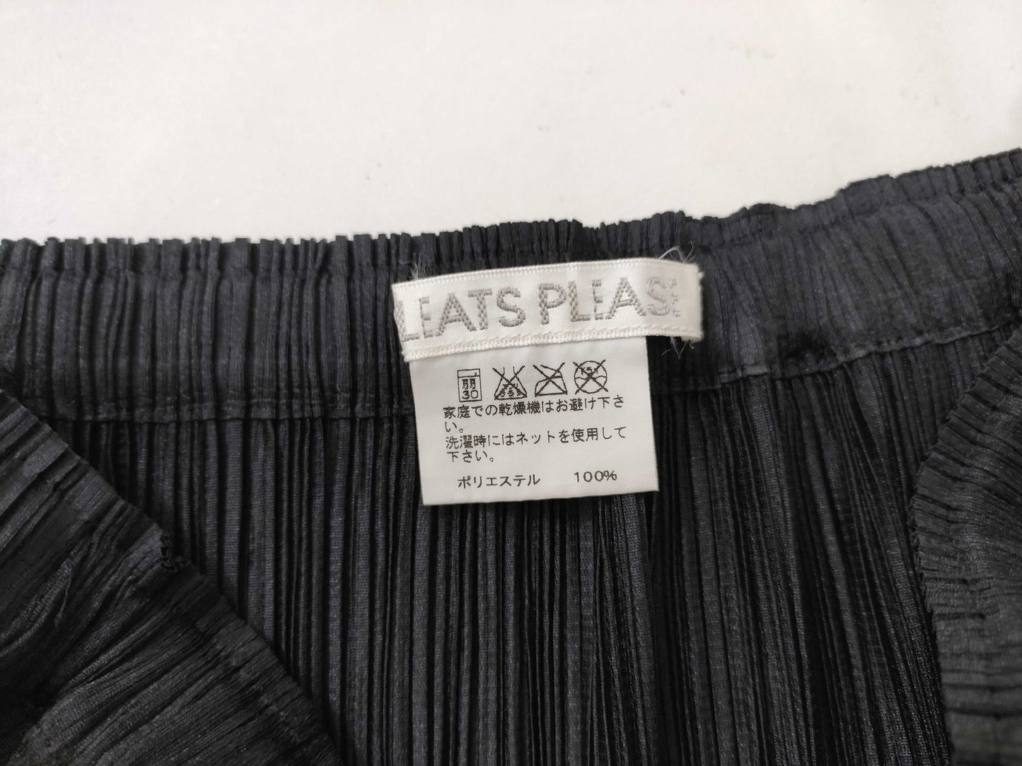 PLEATS PLEASE Mini Skirt Black Skirt