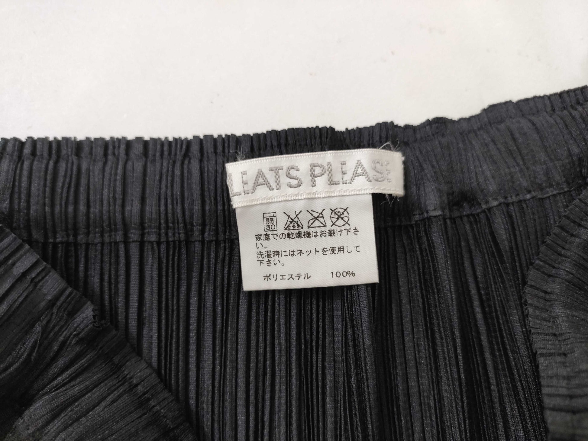 PLEATS PLEASE Mini Skirt Black Skirt