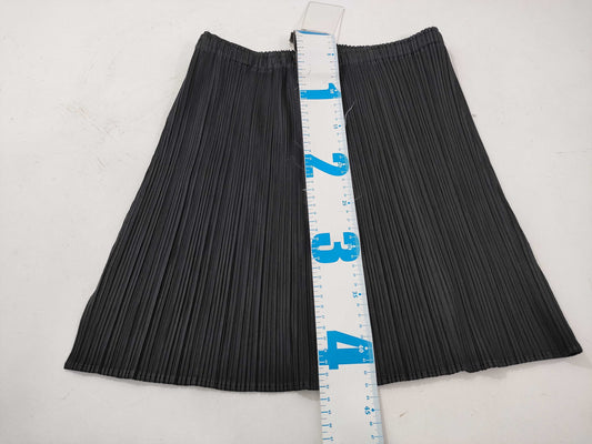 PLEATS PLEASE Mini Skirt Black Skirt