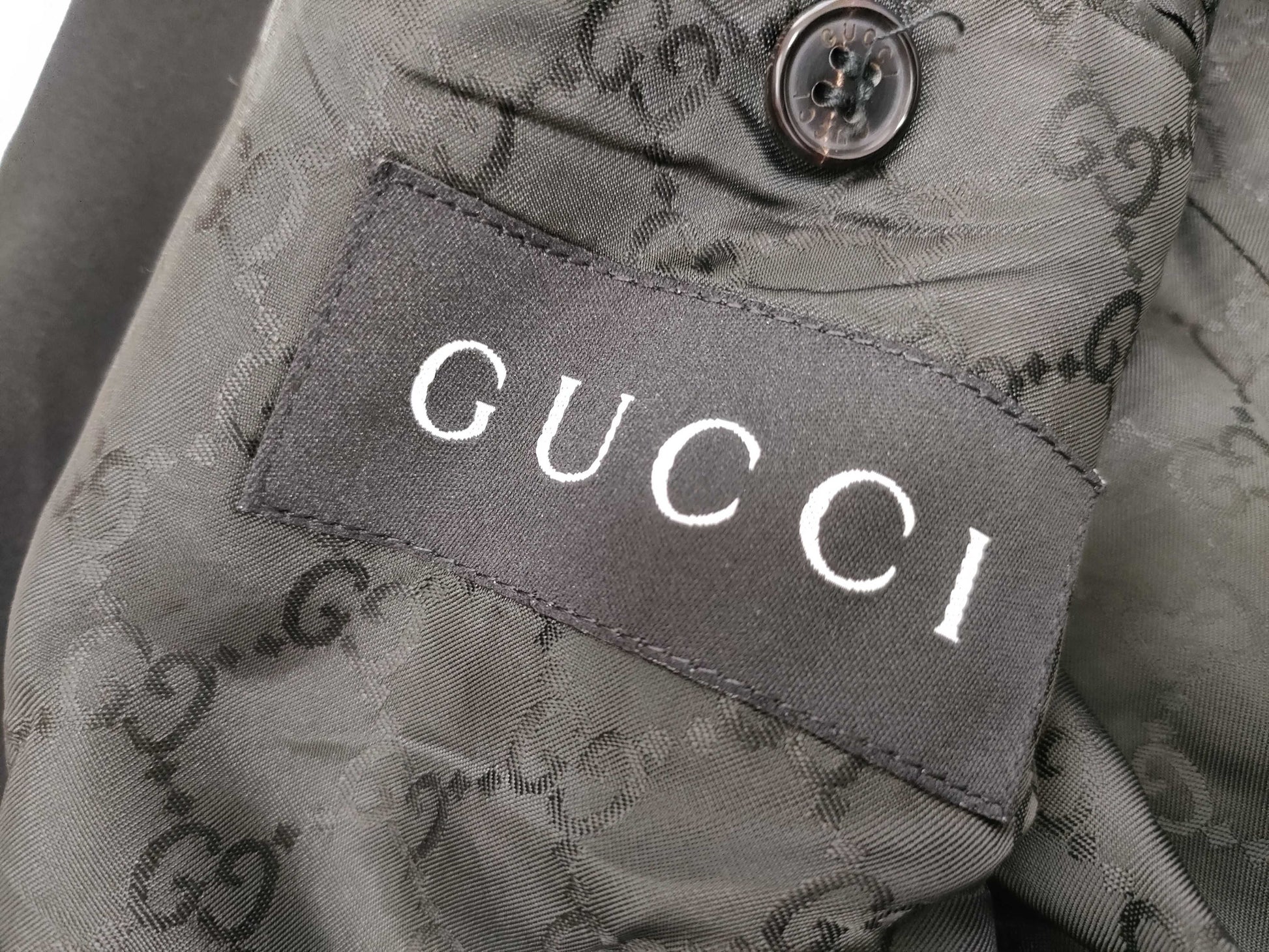GUCCI Suit Set with GG Pattern Jacket