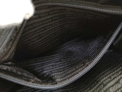 PRADA Nylon Tessuto City Black Handbag