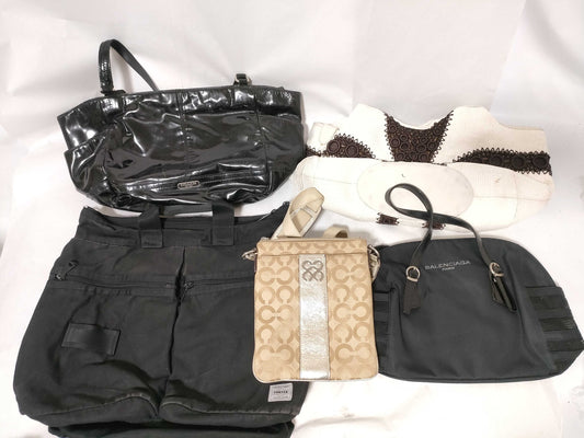 BALENCIAGA Coach*2/Cole Haan*1/Porter*1 Total of 5 Bags