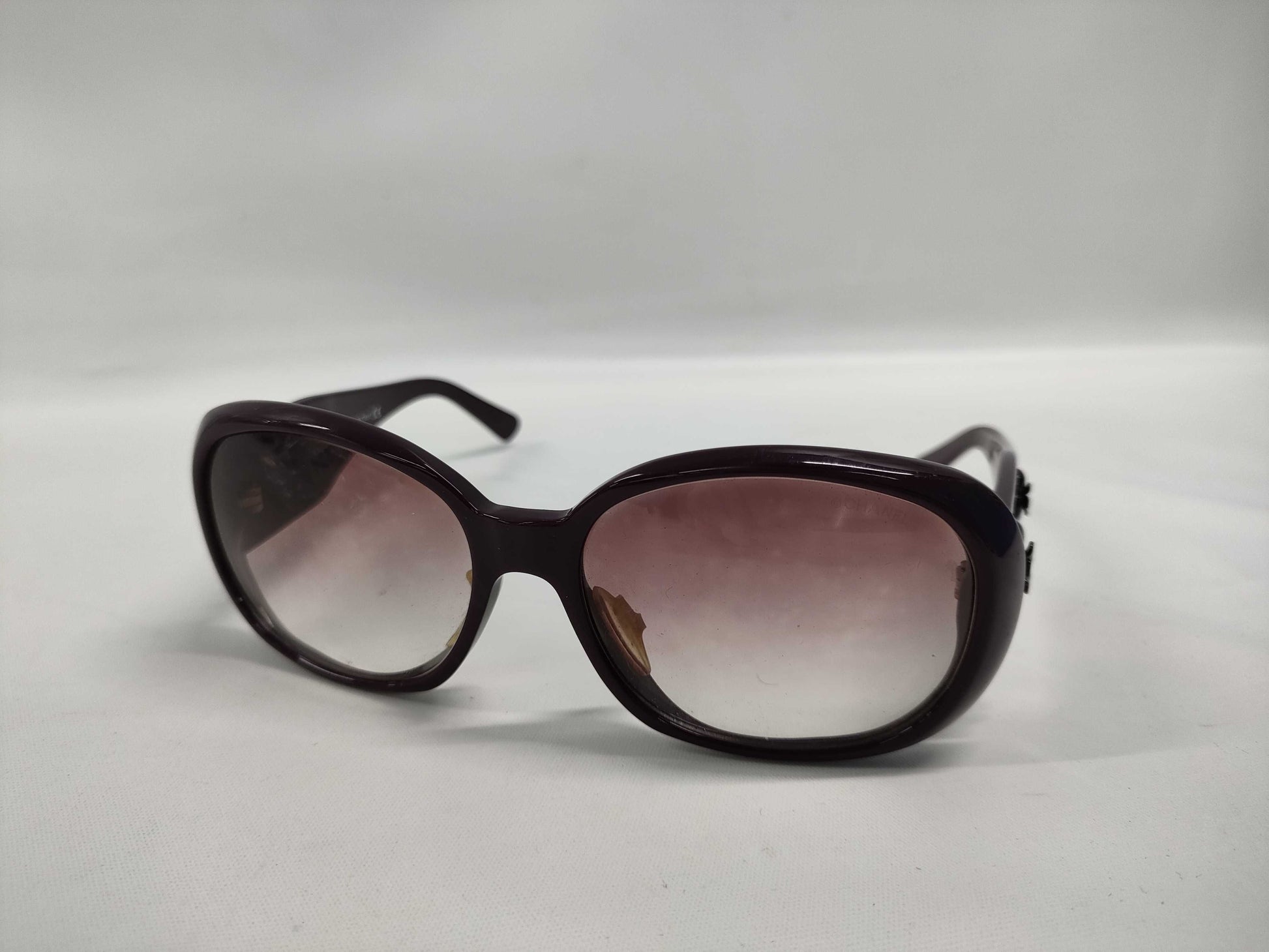  CHANEL Camellia 56□16 Sunglasses/Glasses