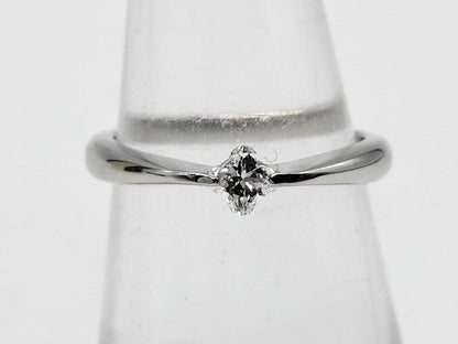 D0.208ct Pt900 3.6g Ring 