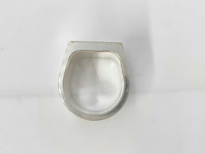 GUCCI SV925 Stamp Ring