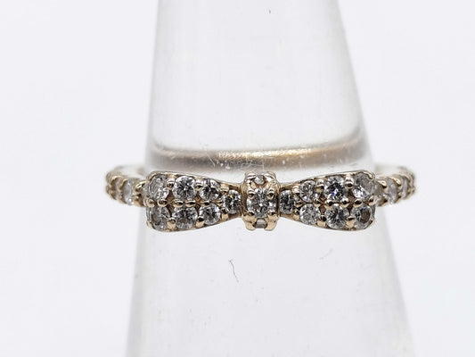 Ponte Vecchio D 0.30ct K18PG 2.0g Ring 
