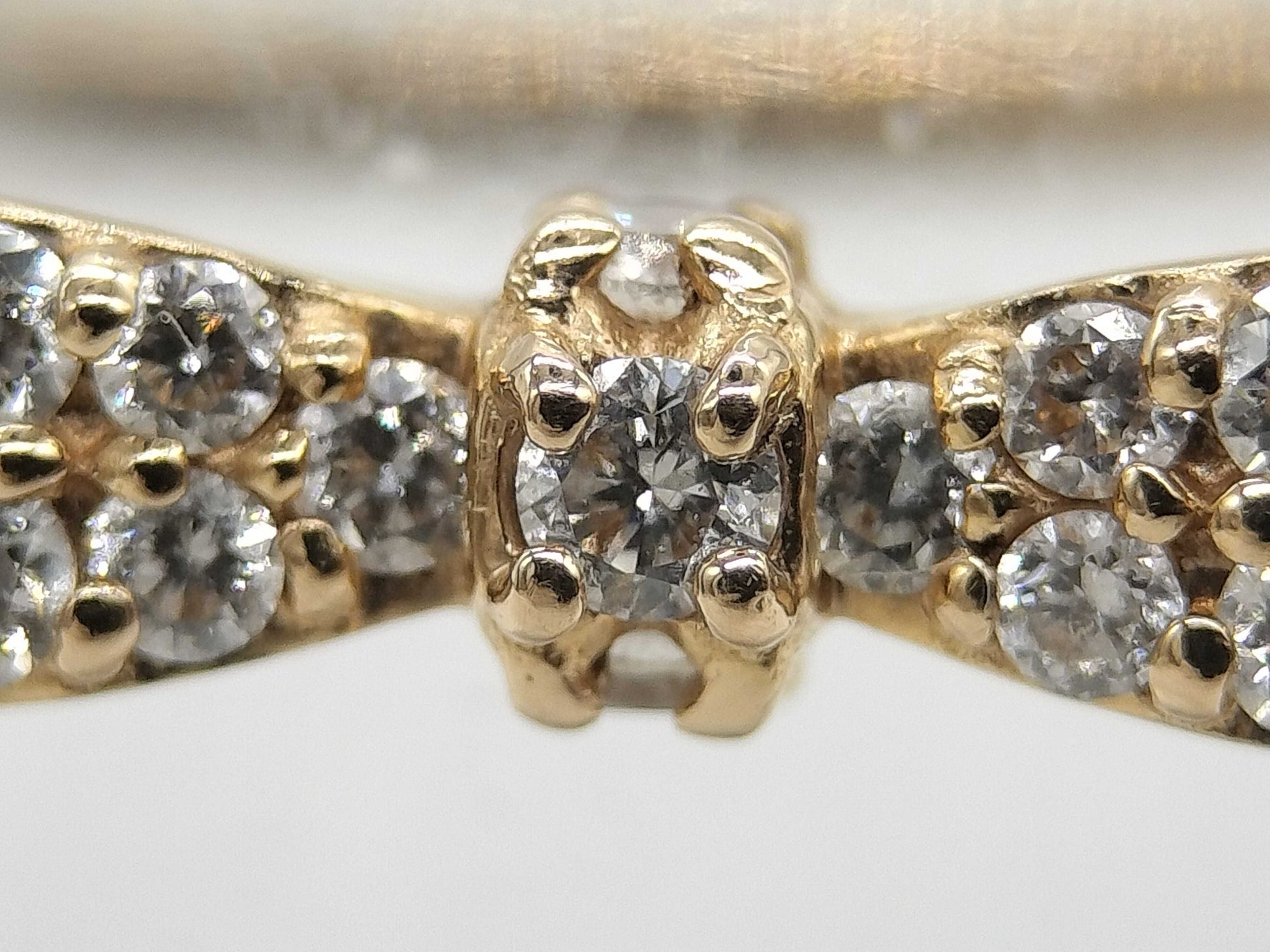 Ponte Vecchio D 0.30ct K18PG 2.0g Ring 