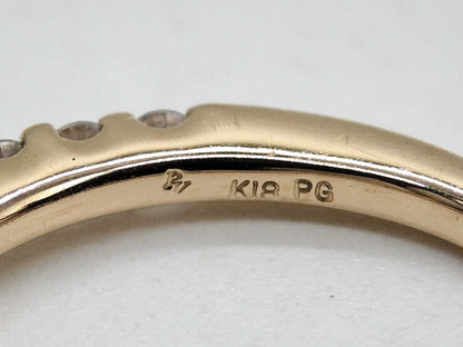 Ponte Vecchio D 0.30ct K18PG 2.0g Ring 