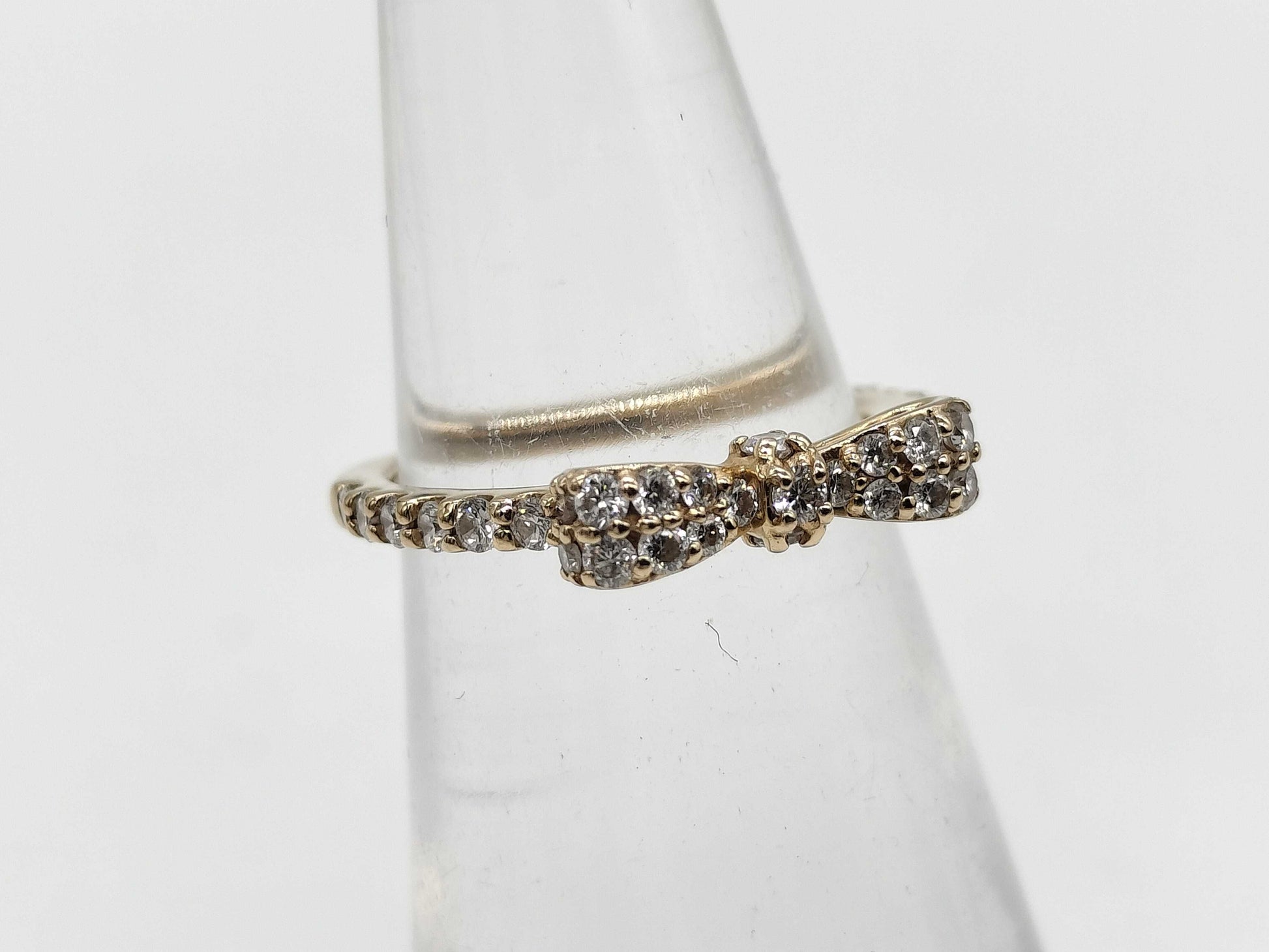 Ponte Vecchio D 0.30ct K18PG 2.0g Ring 