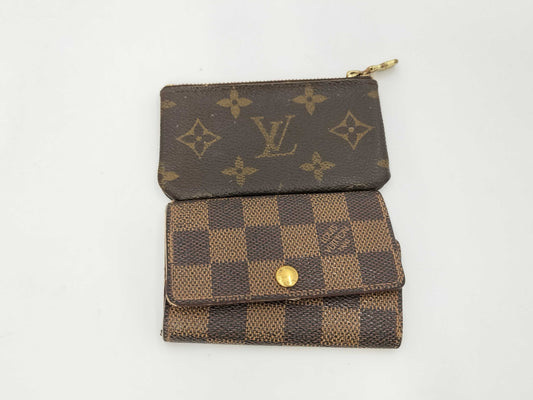 LOUIS VUITTON Pouch and Damier Key Case Set Other Accessories