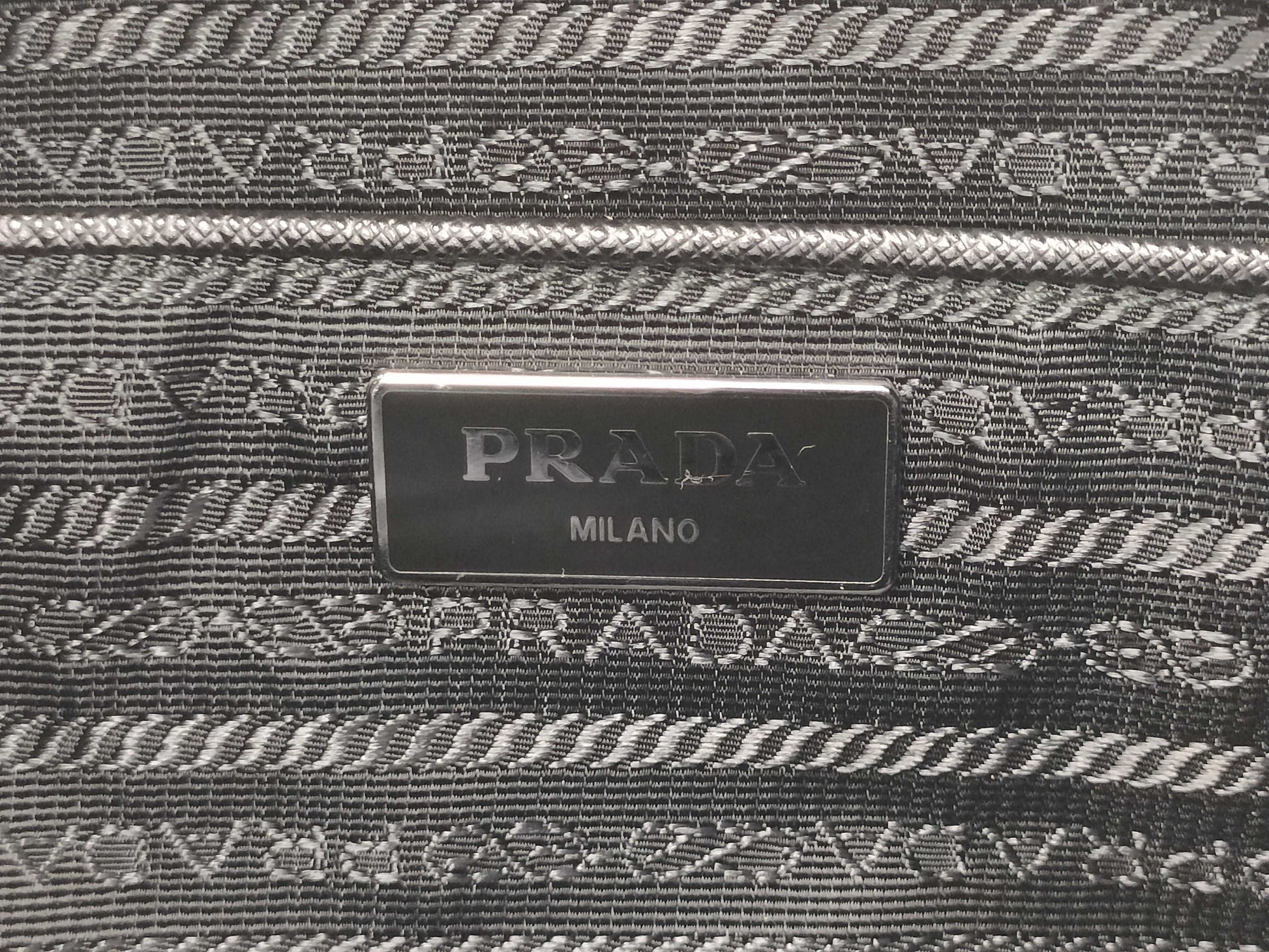 PRADA nylon shoulder bag
