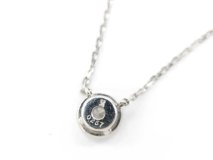 Vendome Aoyama D0.257ct PT950/850 2.4g Necklace 