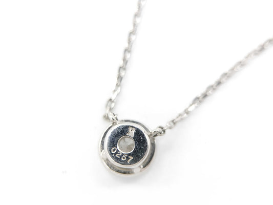 Vendome Aoyama D0.257ct PT950/850 2.4g Necklace 