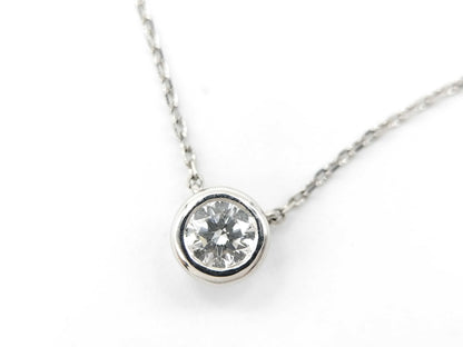 Vendome Aoyama D0.257ct PT950/850 2.4g Necklace 