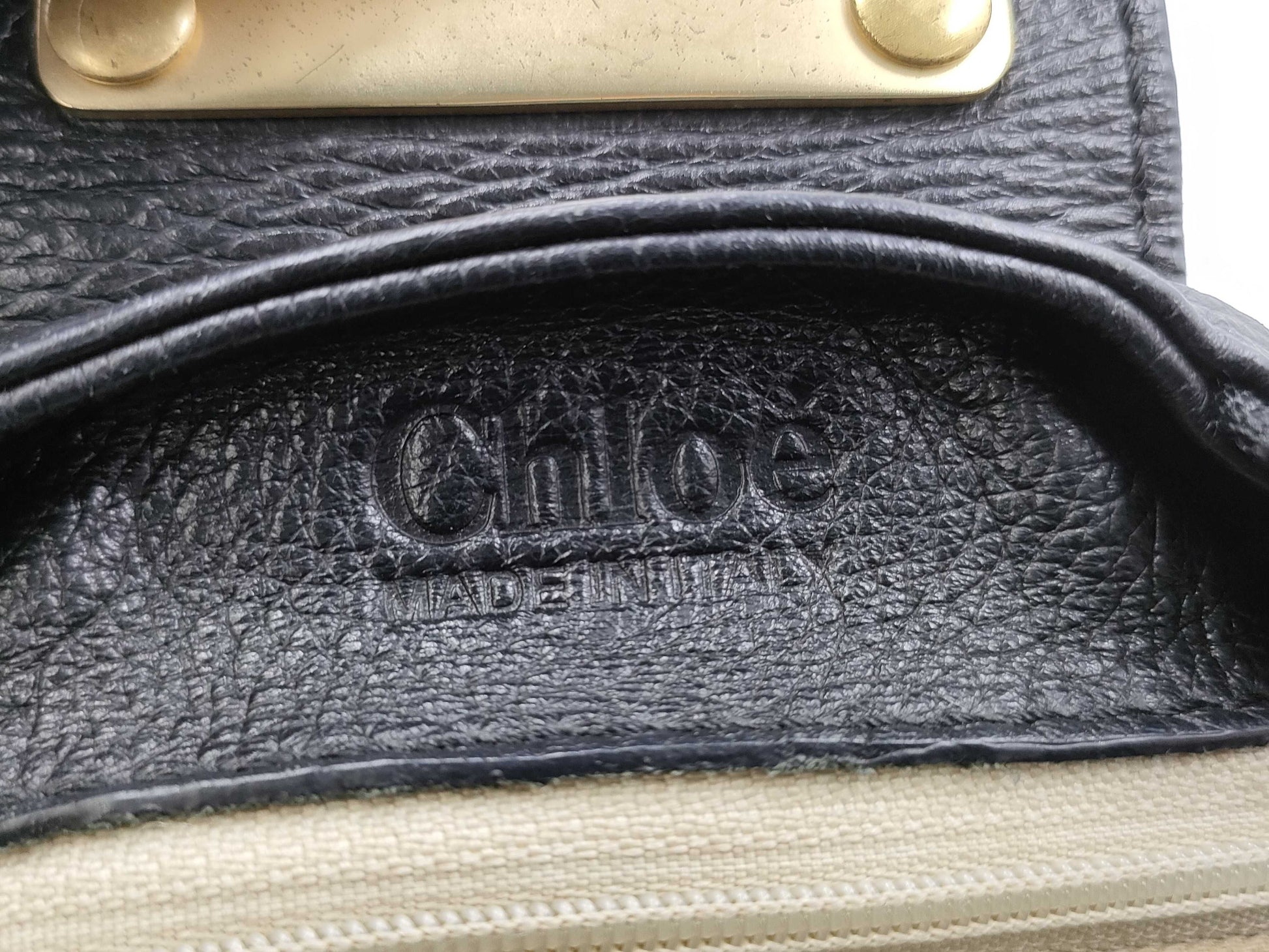 Chloe Gold Hardware Tote Bag