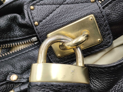 Chloe Gold Hardware Tote Bag