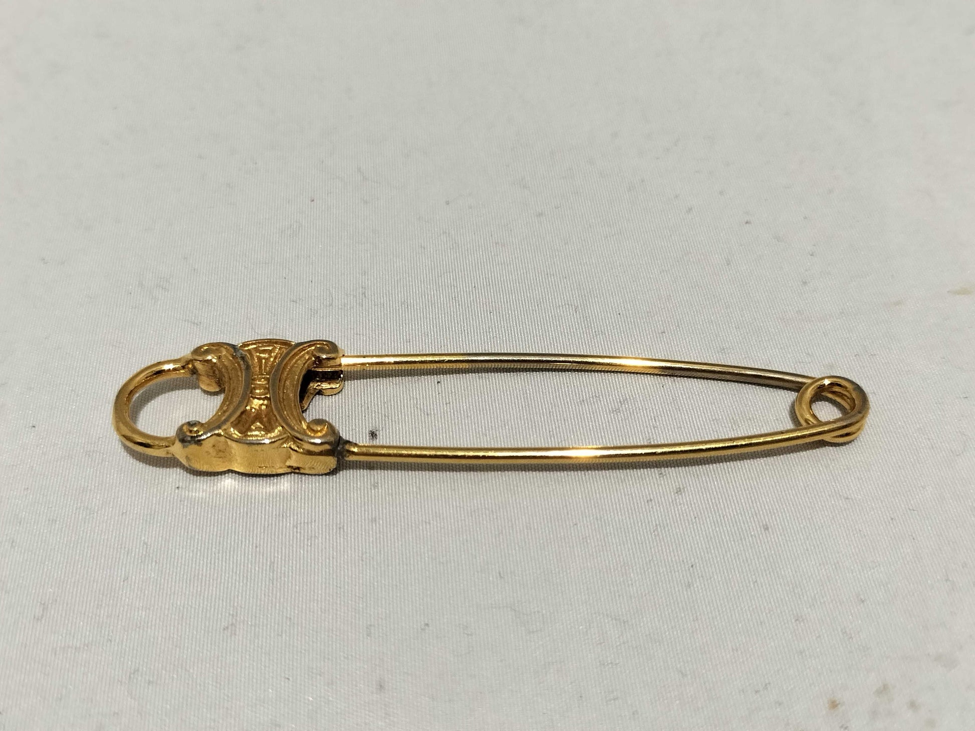 CELINE Triomphe pin brooch