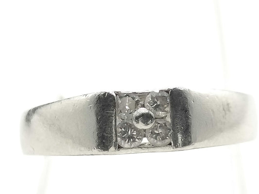D0.15ct PT900 4.3g Ring 