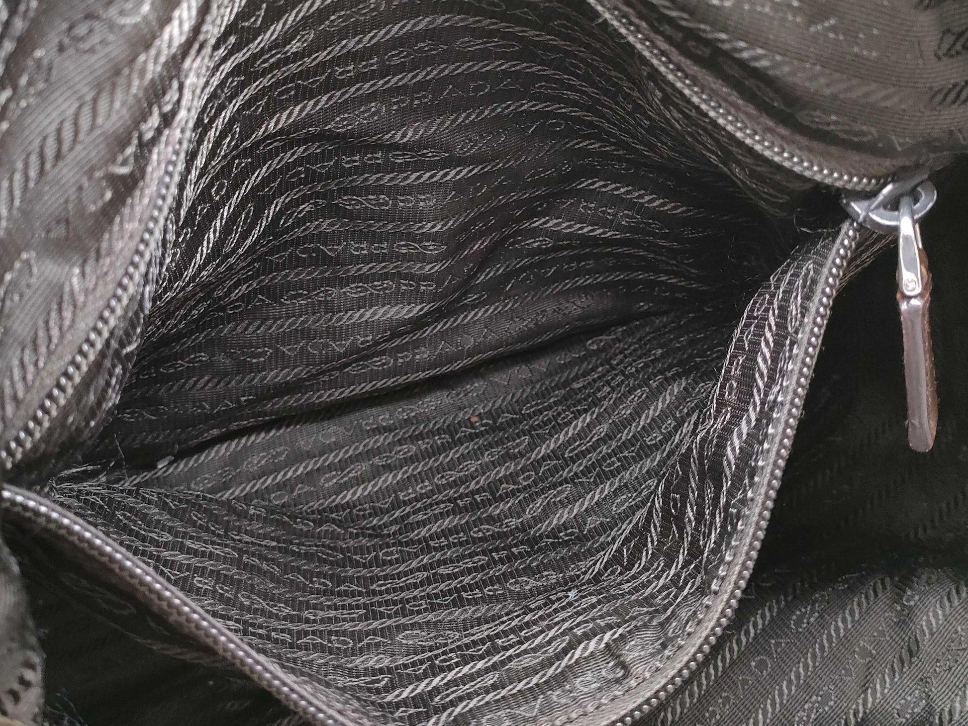 PRADA Nylon 2-Way Shoulder Handbag