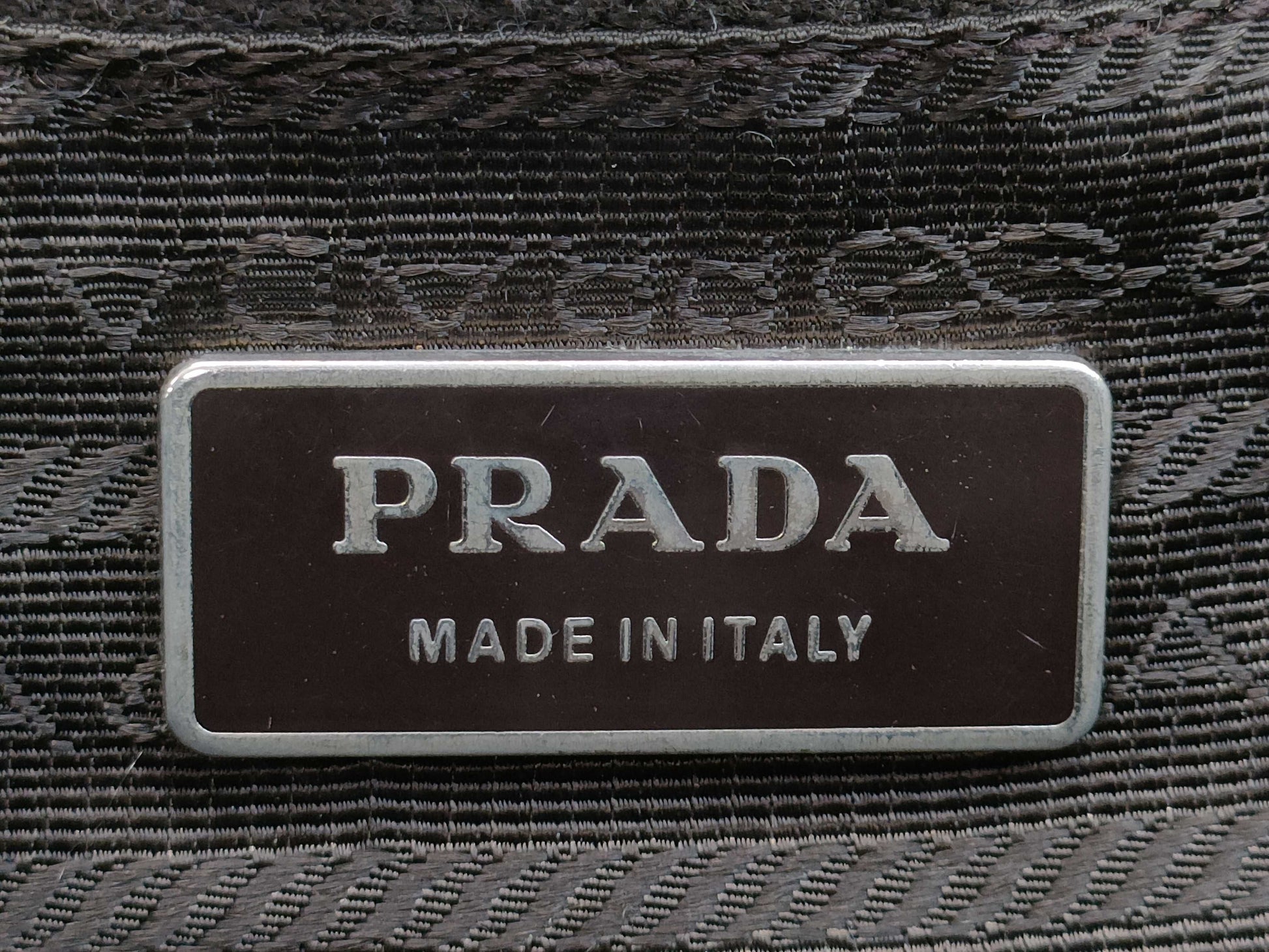 PRADA Nylon 2-Way Shoulder Handbag