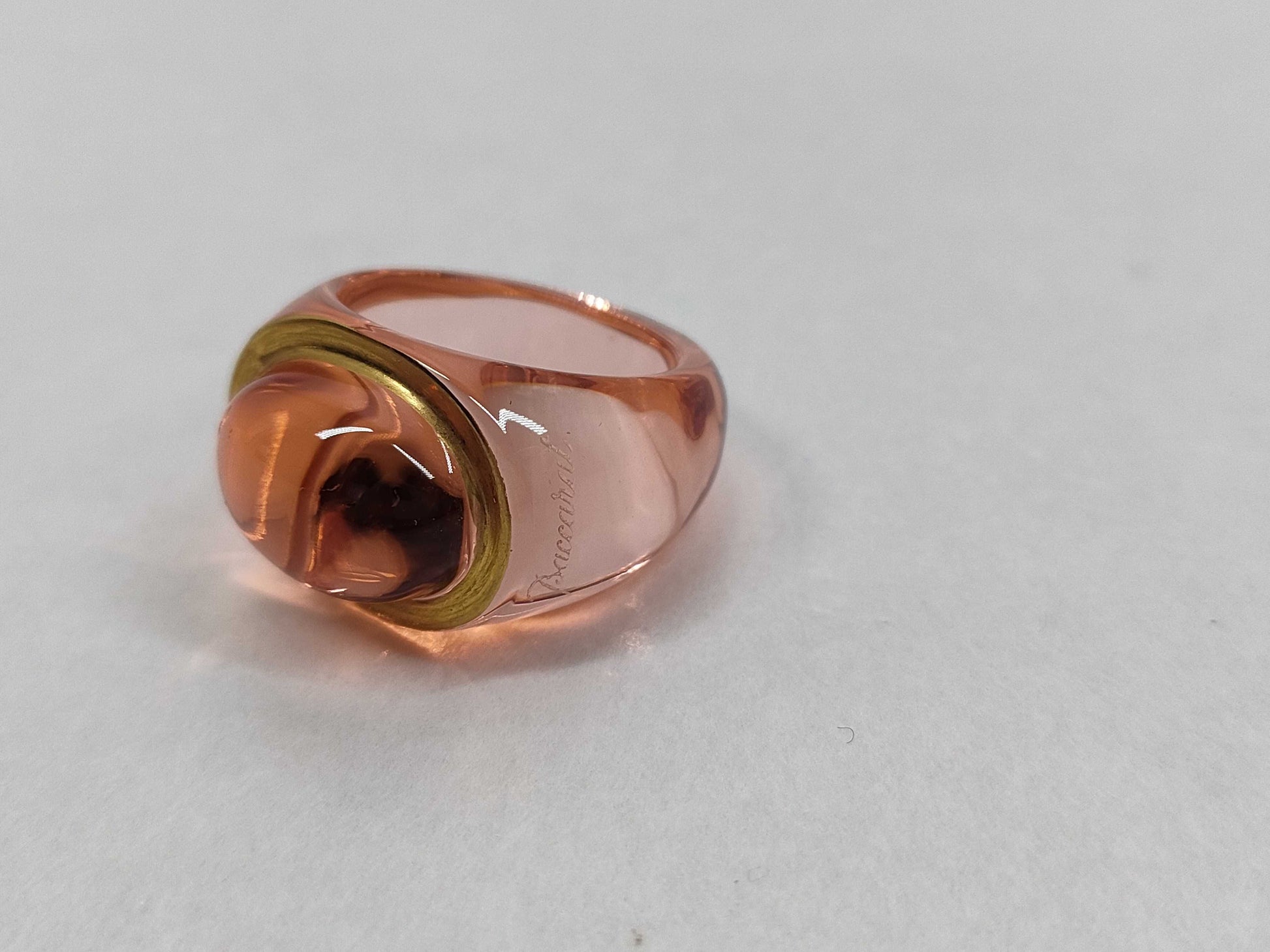 Baccarat Crystal Ring