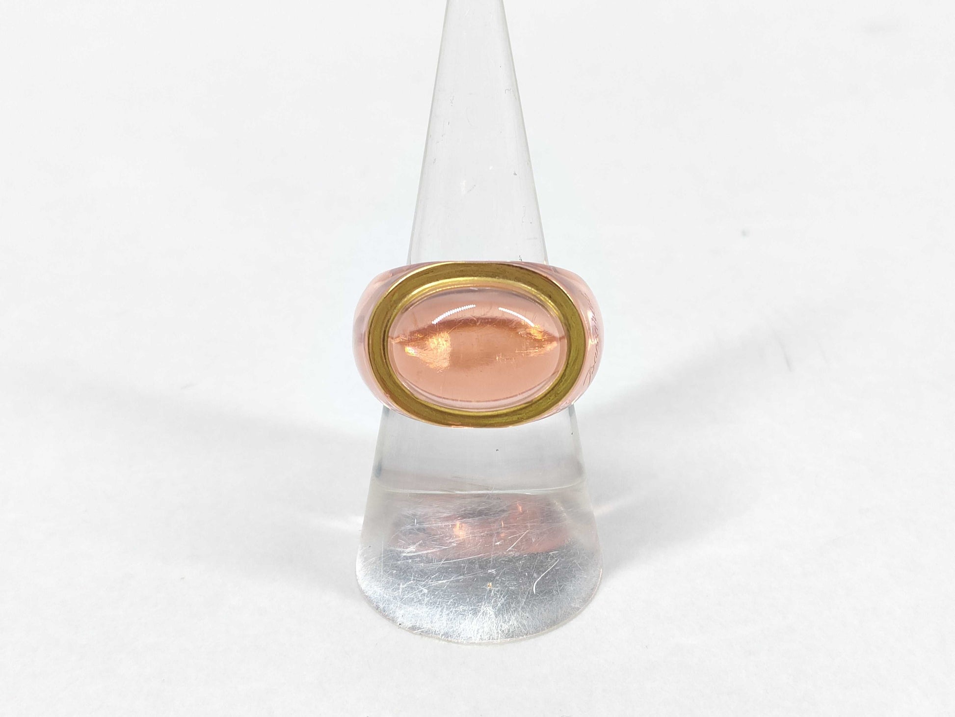 Baccarat Crystal Ring