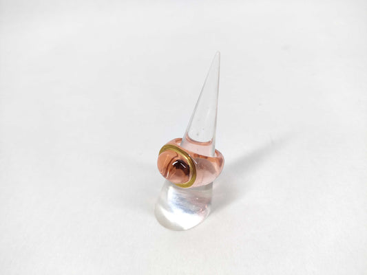 Baccarat Crystal Ring