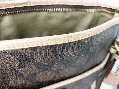 COACH Signature Leather/Op Art 4-Piece Tote Bag