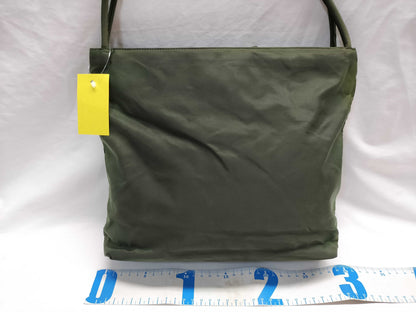 PRADA Nylon Khaki Tote Bag/Shoulder Bag 
