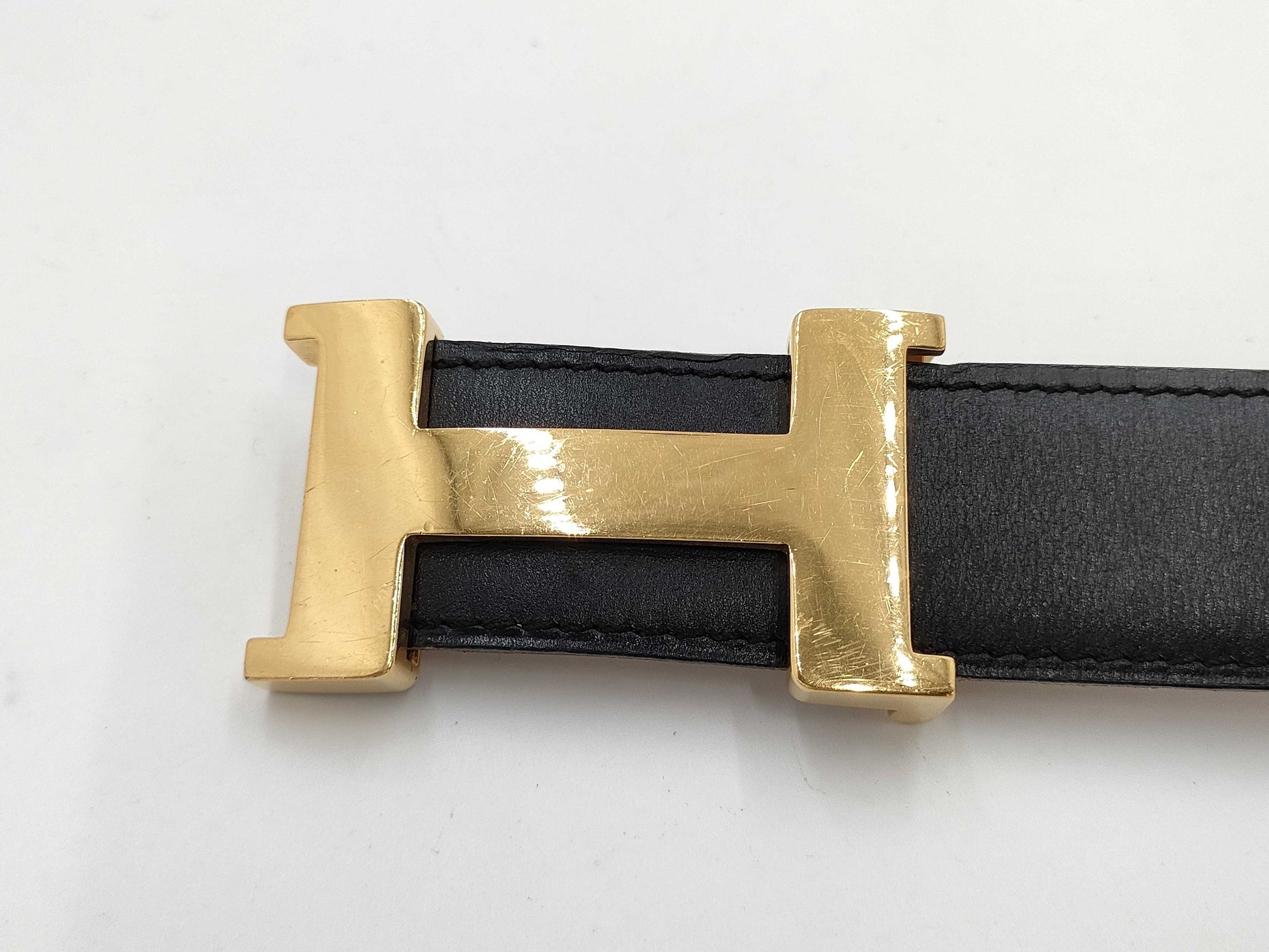 HERMES Constance 〇Y Stamp 70cm Belt
